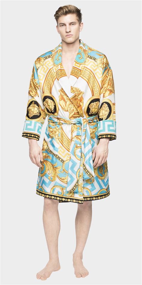 mens versace robe